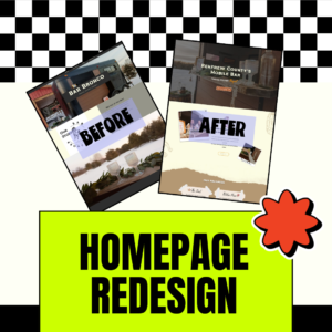 Home Page/Landing Page Redesign